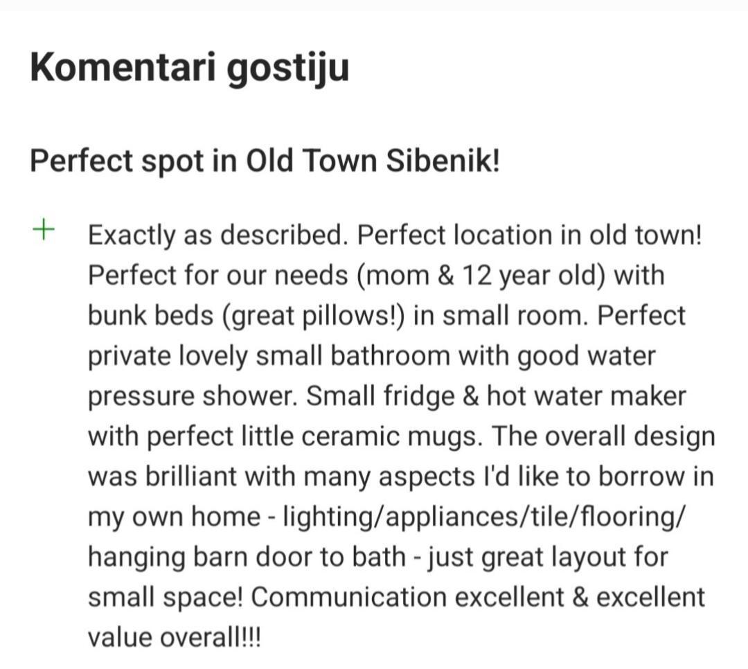 Rooms & Studio Apartments Šibenik Extérieur photo